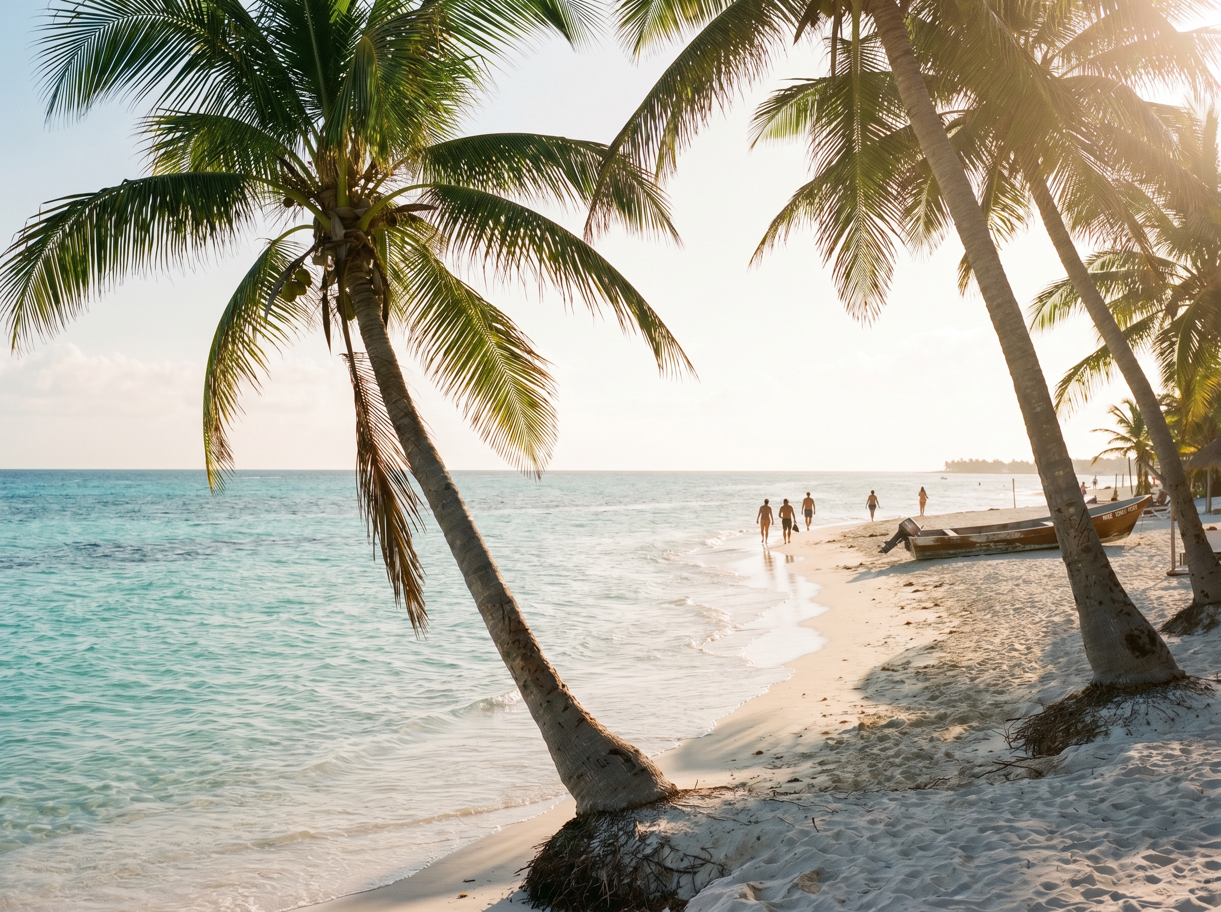 Palm trees