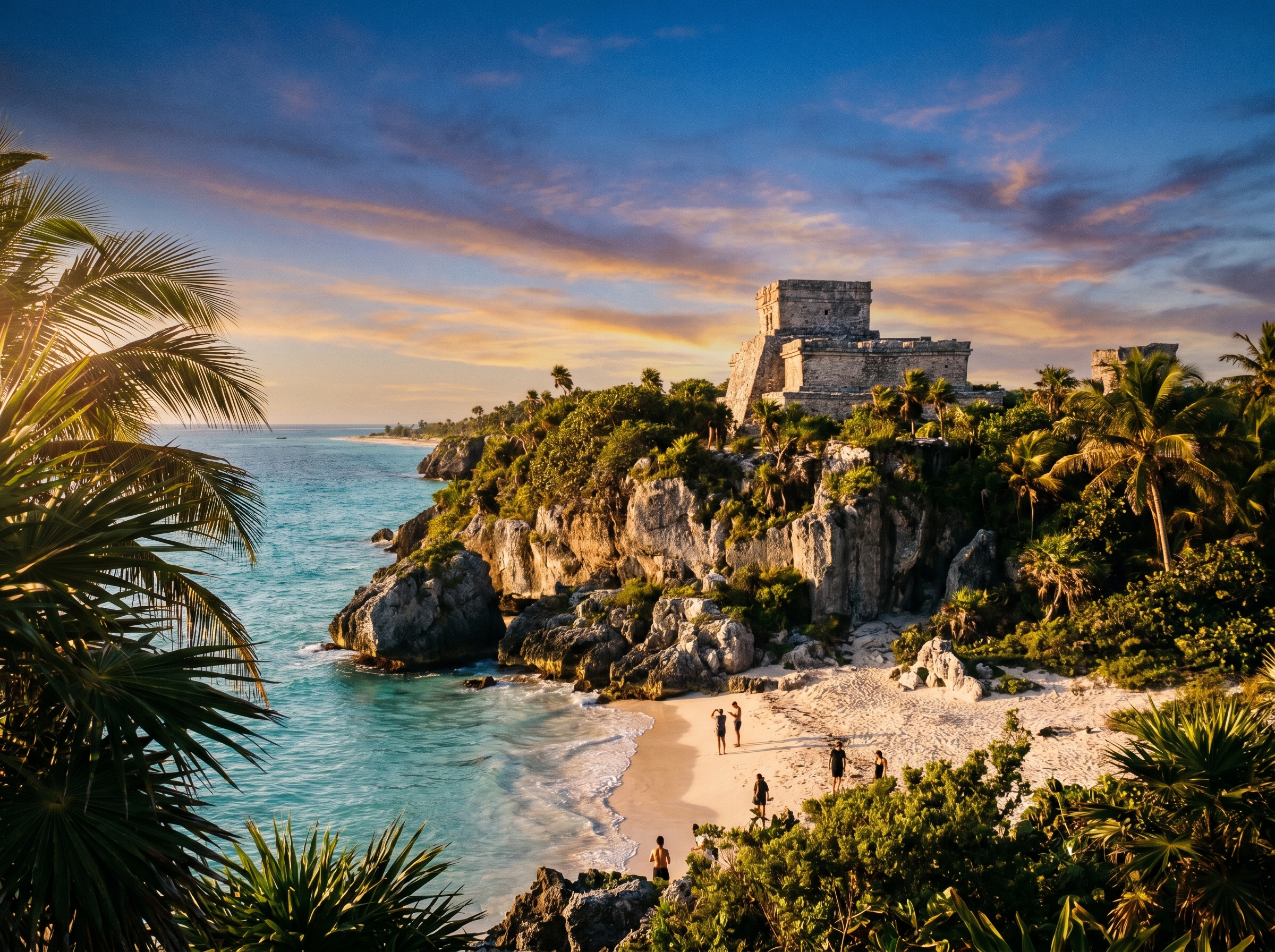 Tropical beach paradise